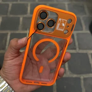 قاب گوشی sibling camera lens نارنجی - 17 پرو