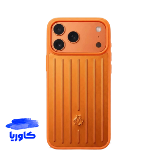 قاب آیفون اورجینال Rimowa رنگ نارنجی