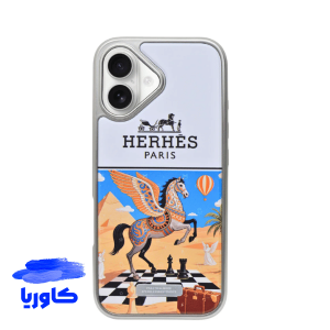 قاب آیفون هرمس پاریس (سفید شطرنج )