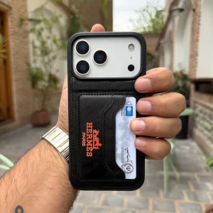 قاب گوشی hermes cadr holder مناسب 16 پرو مکس