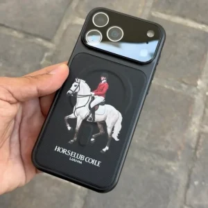 قاب آیفون Horse Polo رنگ مشکی